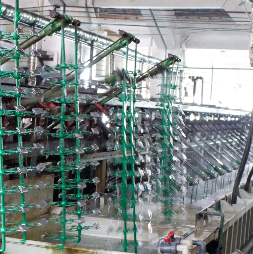 Electroplating processing